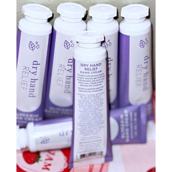 Bath & Body Works Dry Hand Relief 1 fl oz Glycerin Hand Cream 6 pcs - Picture 3 of 3